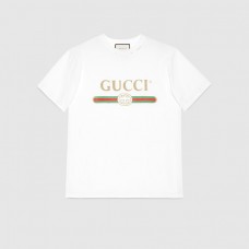 Gucci T-shirt Camiseta Logo Vintage Inspired